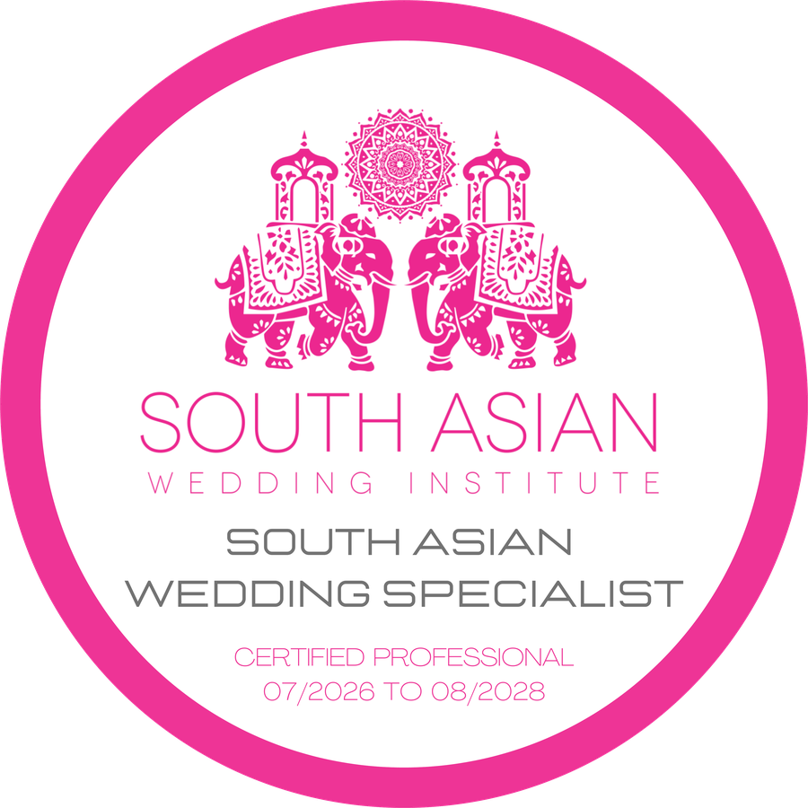 South Asian Wedding Institute Certified Professional badge