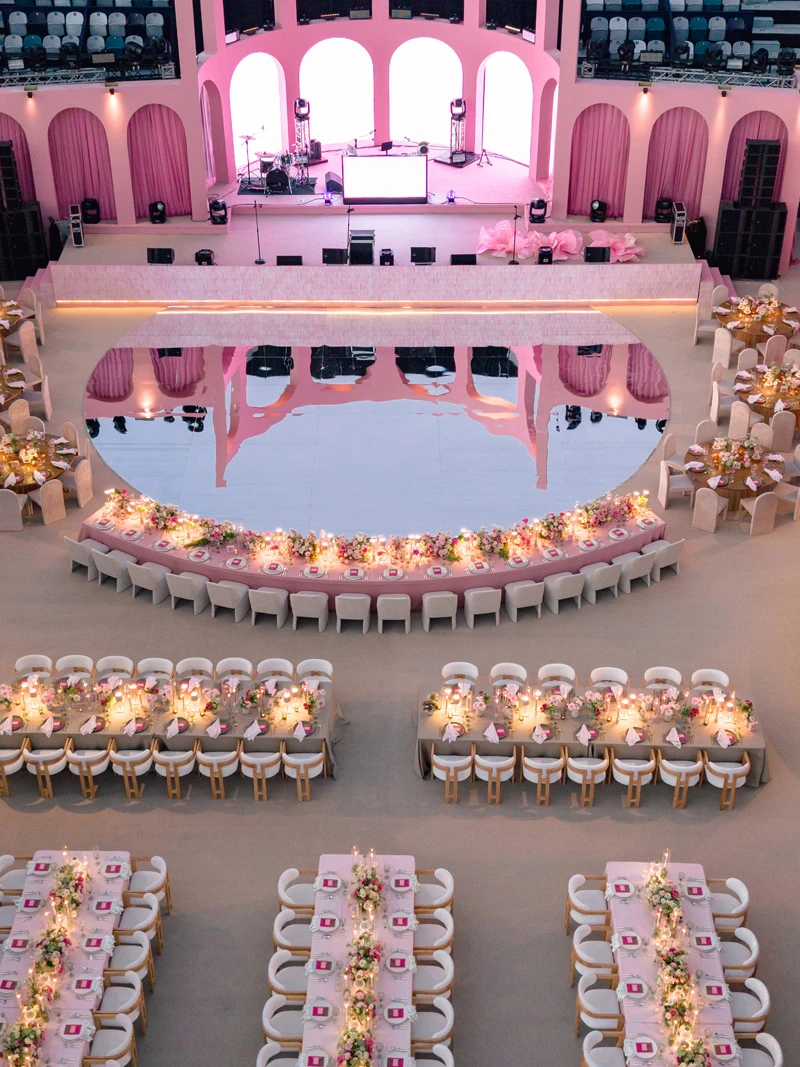Premium custom bar setup for luxury events