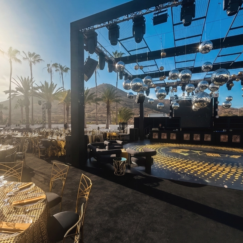 Bridal aisle lighting VVR Pro