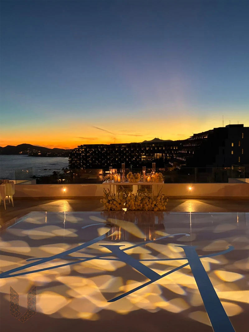 Professional event lighting logistics and power distribution management