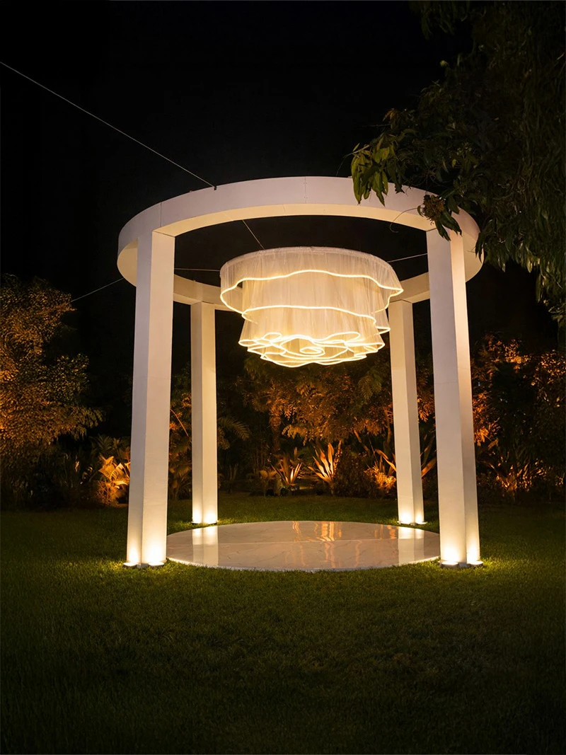 Full scale wedding venue production and site management in Los Cabos