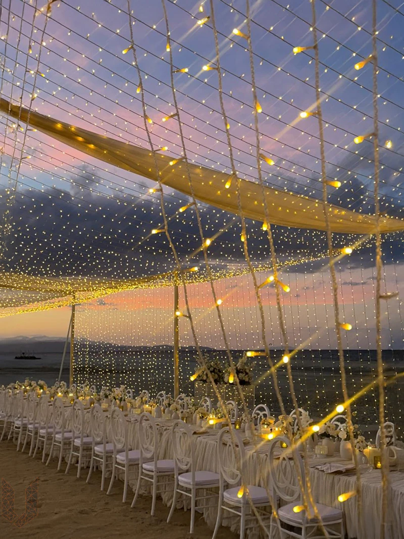 High-end sound system setups and truss rigging structures