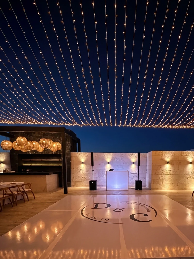 Bespoke stage designs and ground support structural setups